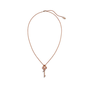 Roostick Keys Woven Diamonds Medium Necklace
