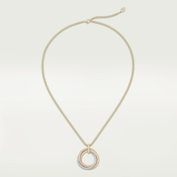 Roostick Trinity White Gold Diamond Necklace