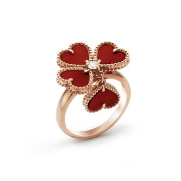 18K Sweet Alhambra Effeuillage Ring