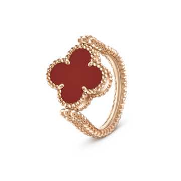 18K Vintage Alhambra Reversible Ring
