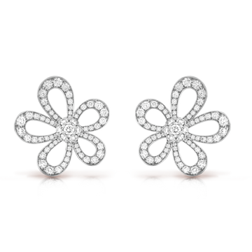Roostick Flowerlace Diamonds Earrings