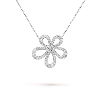 Roostick Flowerlace Pendant Necklace