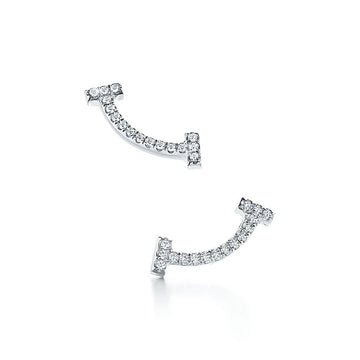Roostick T Smile Diamonds Earrings