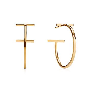 Roostick T Hoop Earrings