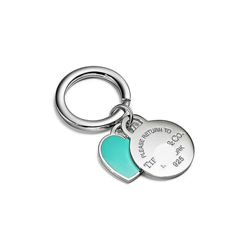 Roostick T Round & Heart Tag Ring