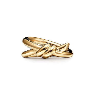 Roostick Knot Double Row Ring