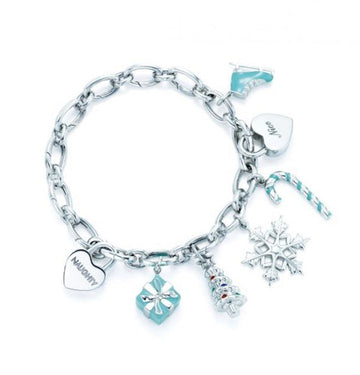 Roostick Christmas Tag Bracelet