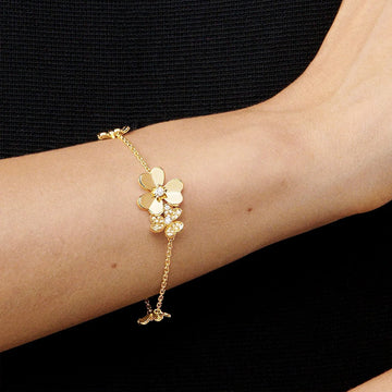 5 Flowers Frivole Clover Bracelet Diamonds