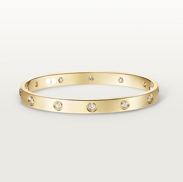 Roostick 18K 10 Diamonds Love Bracelet