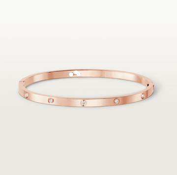 Roostick 18K 10 Diamond Love Bracelet