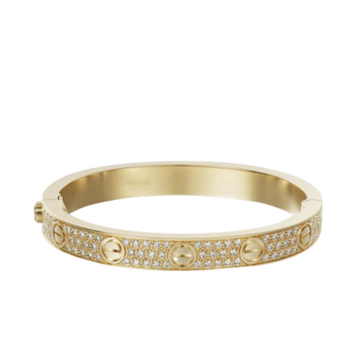 Roostick Love Pave Diamonds Bracelet