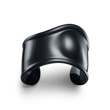 Roostick Elsa Peretti Small Bone Cuff Black Bracelet
