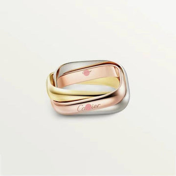 Roostick Trinity Cushion Ring