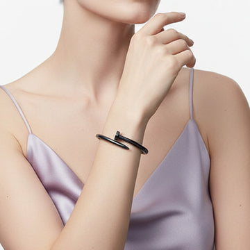 Juste Un Clou Black Bracelet