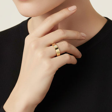 Love Wedding One Diamond Ring