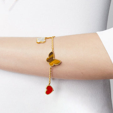 Lucky Alhambra Four Motifs Clover Bracelet