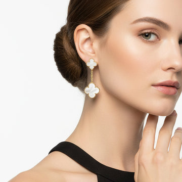 Magic Alhambra Earclips Earrings