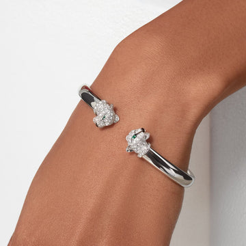 Two Panthère de Bracelet