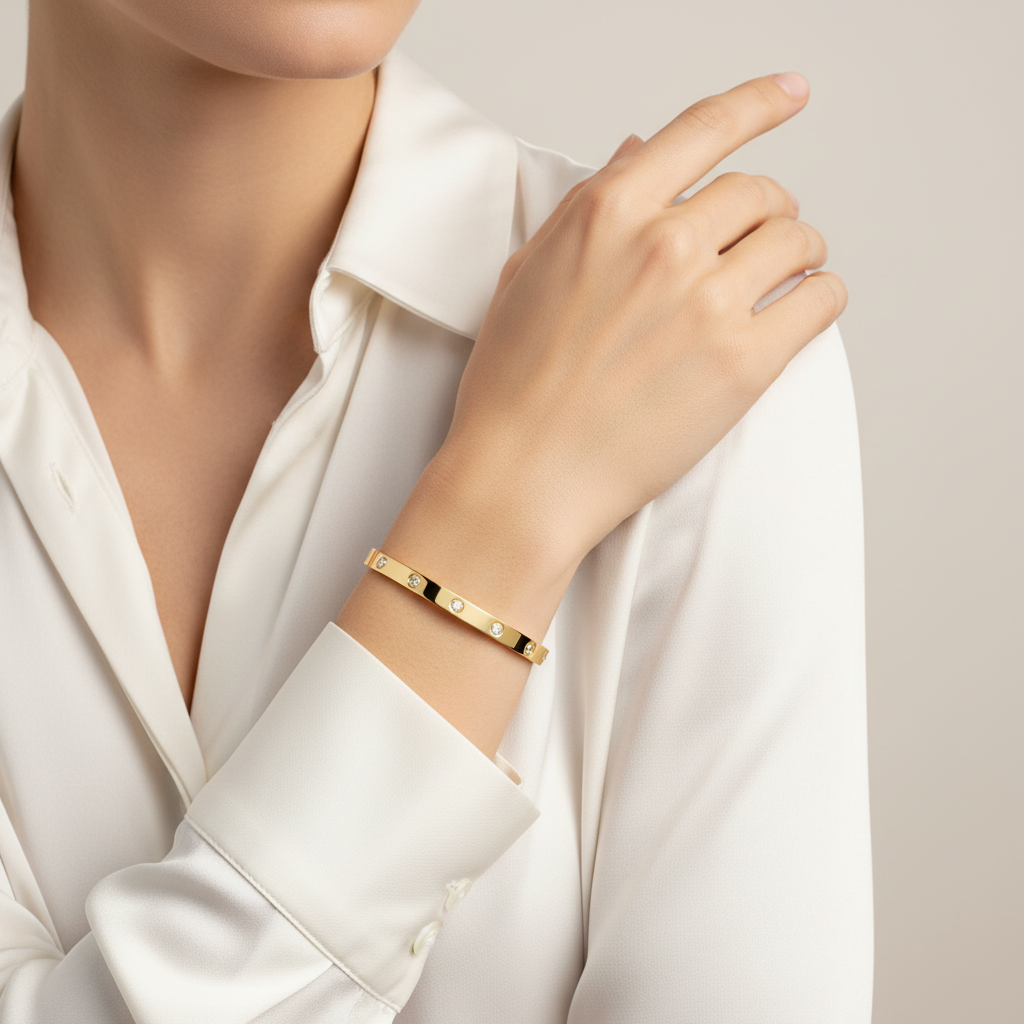 10 Diamonds Love Bracelet