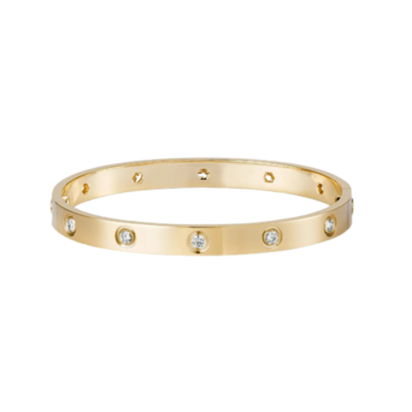 10 Diamonds Love Bracelet