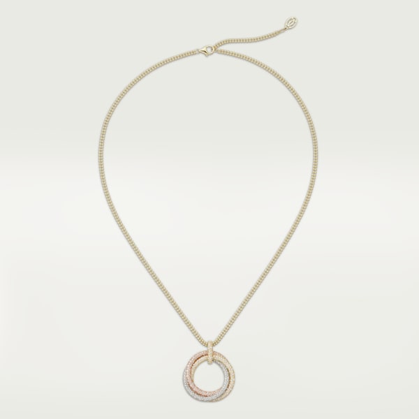 Roostick Trinity White Gold Diamond Necklace