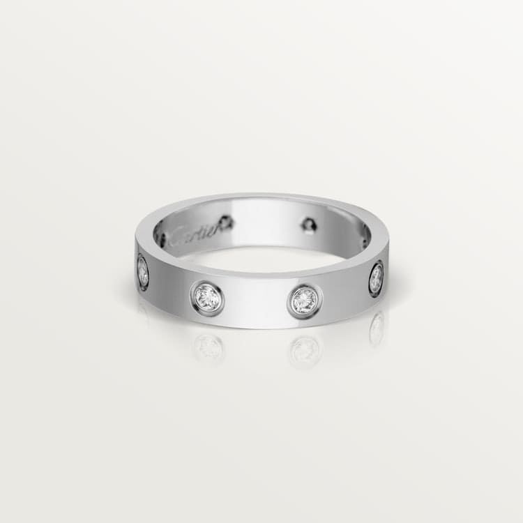 Roostick Love Wedding Eight Diamonds Ring