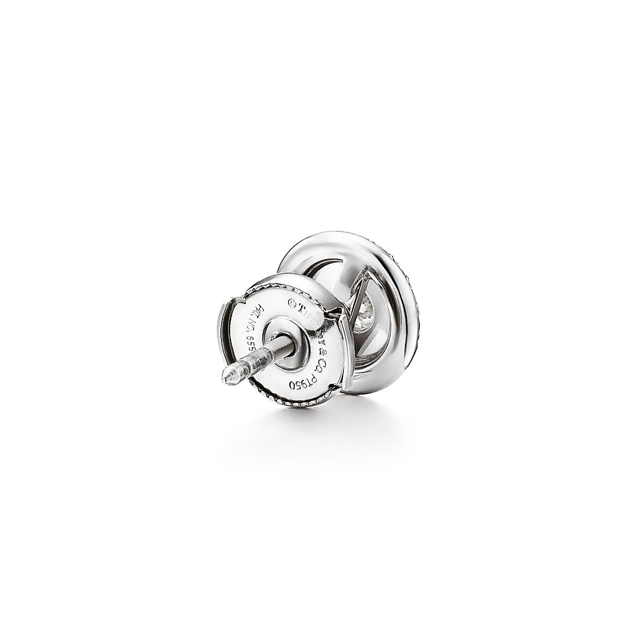Roostick T Soleste Diamonds White Gold Earrings