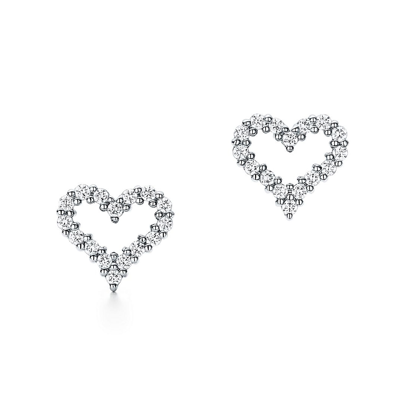 Roostick Heart Diamonds Earrings
