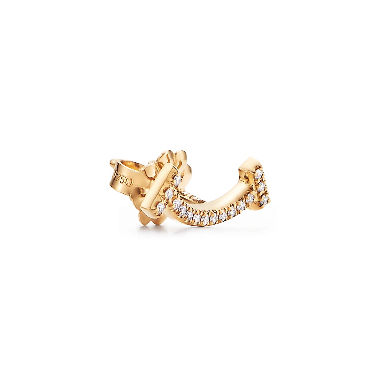 Roostick T Smile Diamonds Earrings