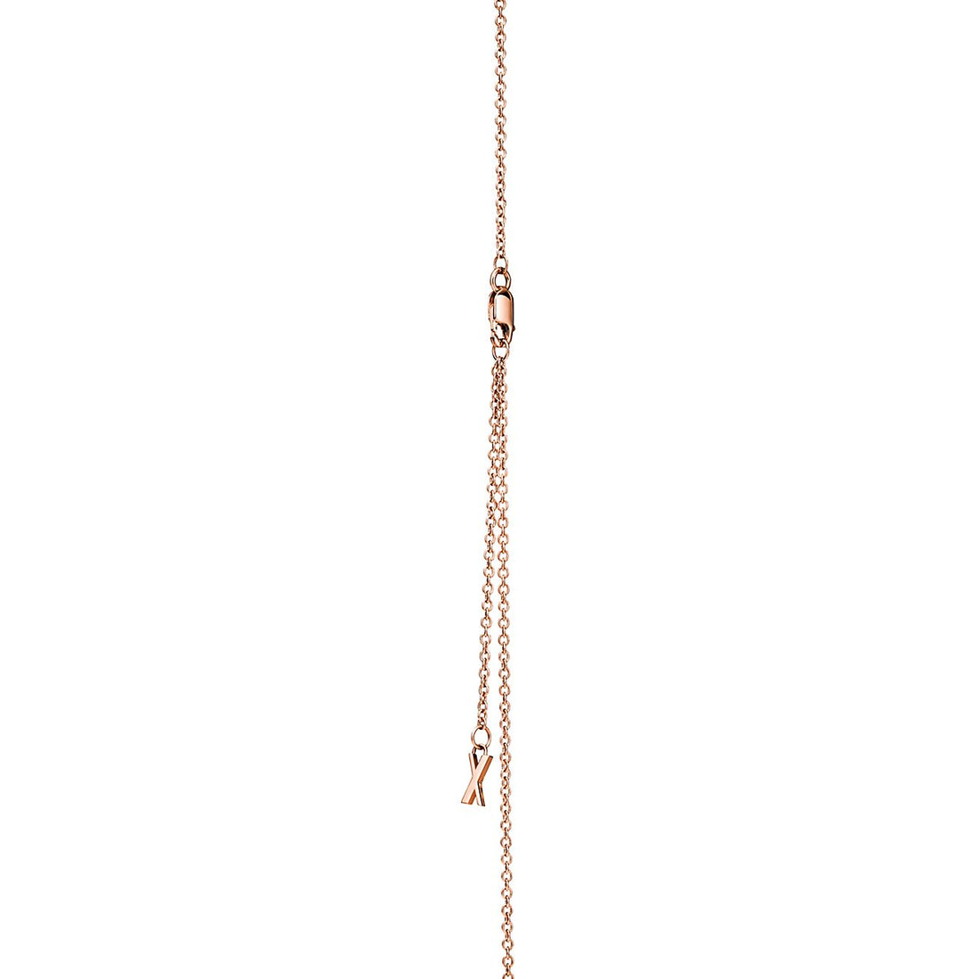 Roostick Atlas X Closed Interlocking Pendant Necklace