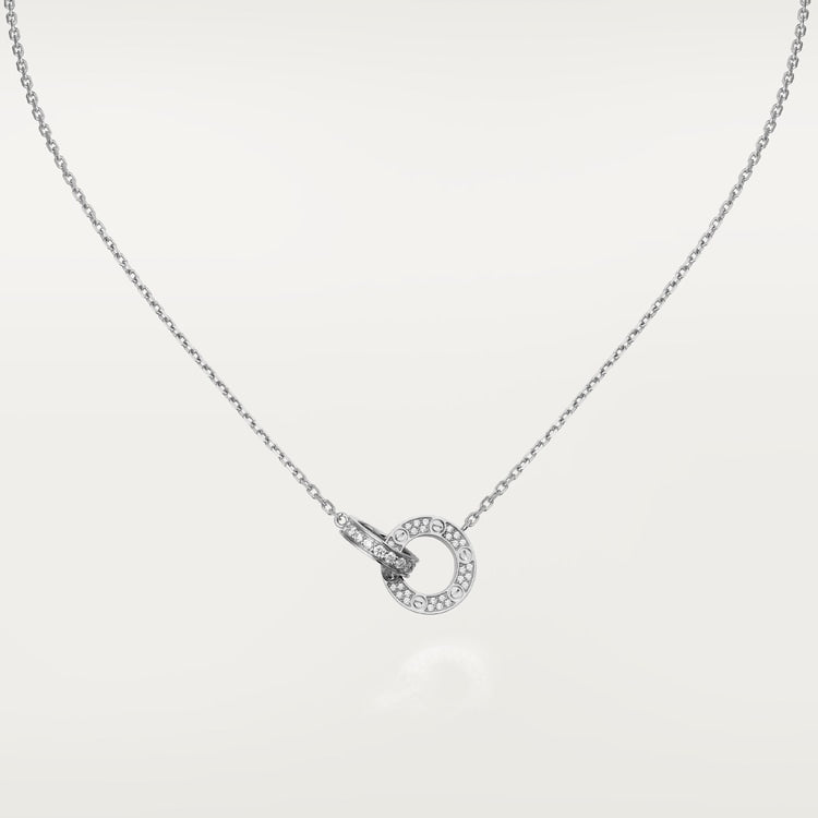 Roostick Love Diamonds Necklace Pavé