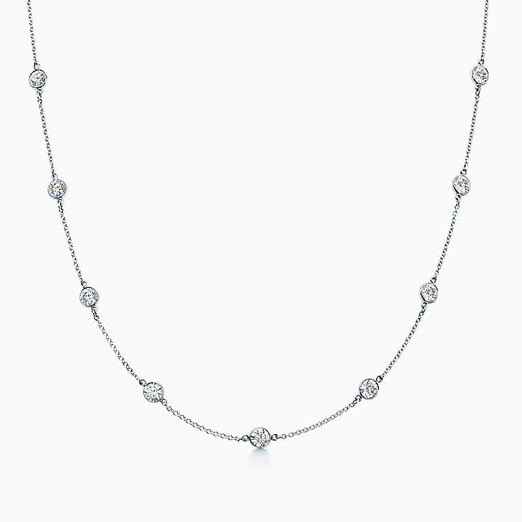 Roostick Elsa Peretti Diamonds By The Yard Necklace