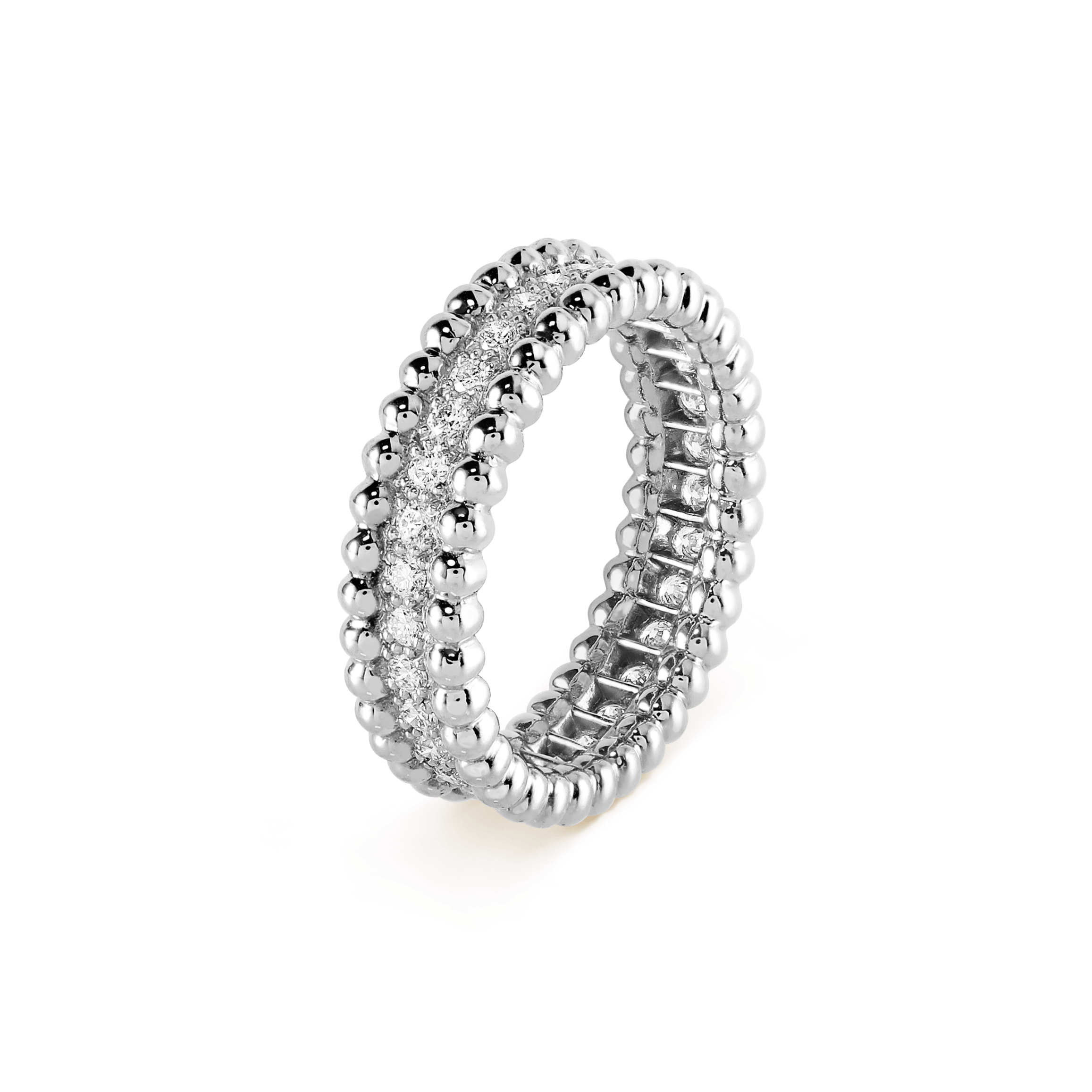 Roostick Perlée Diamonds Ring