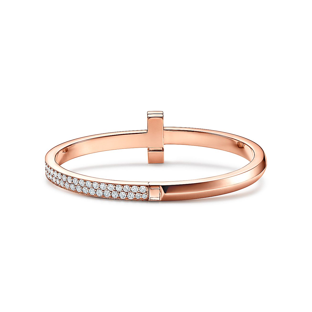 Roostick T1 Wide Diamond Hinged Bracelet