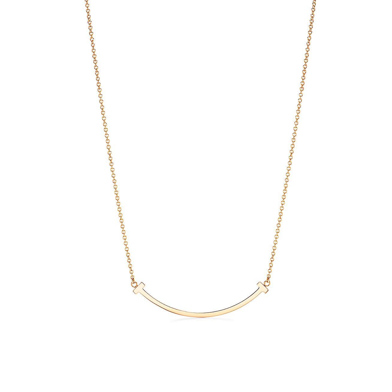 Roostick T Smile Pendant Necklace