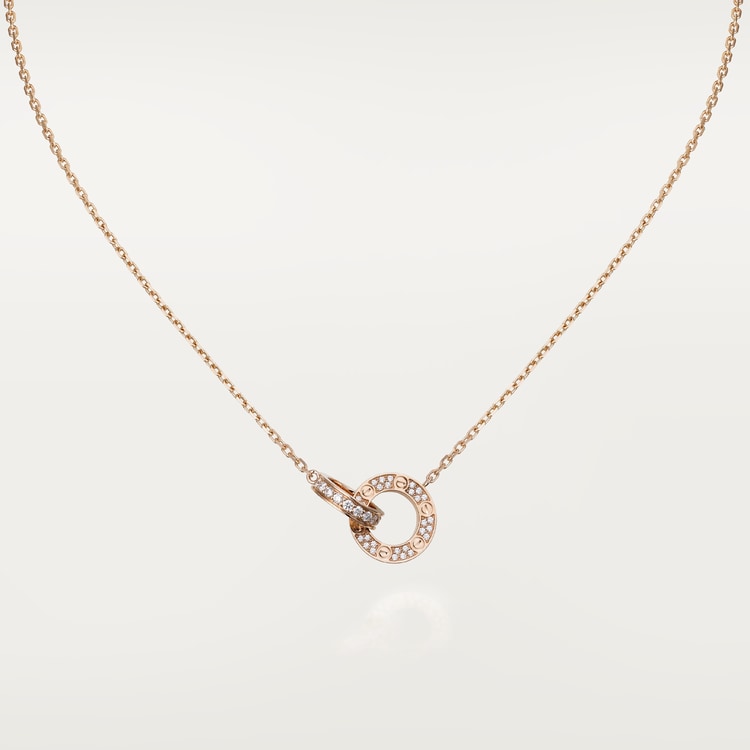 Roostick Love Diamonds Necklace Pavé