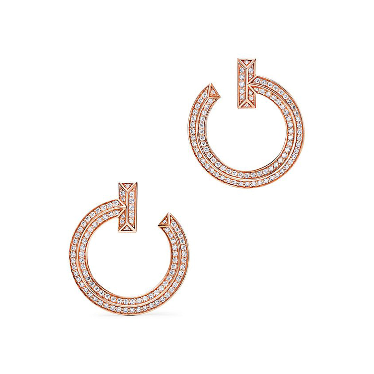 Roostick T T1 Open Hoop Earrings