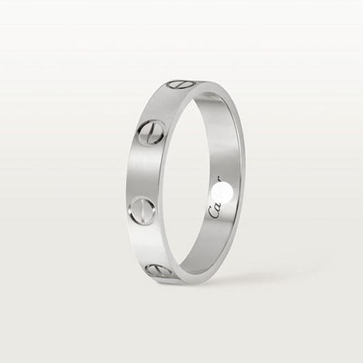 Roostick Mini Love Wedding 4mm Ring
