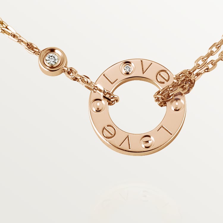 Roostick Love Two Diamond Necklace
