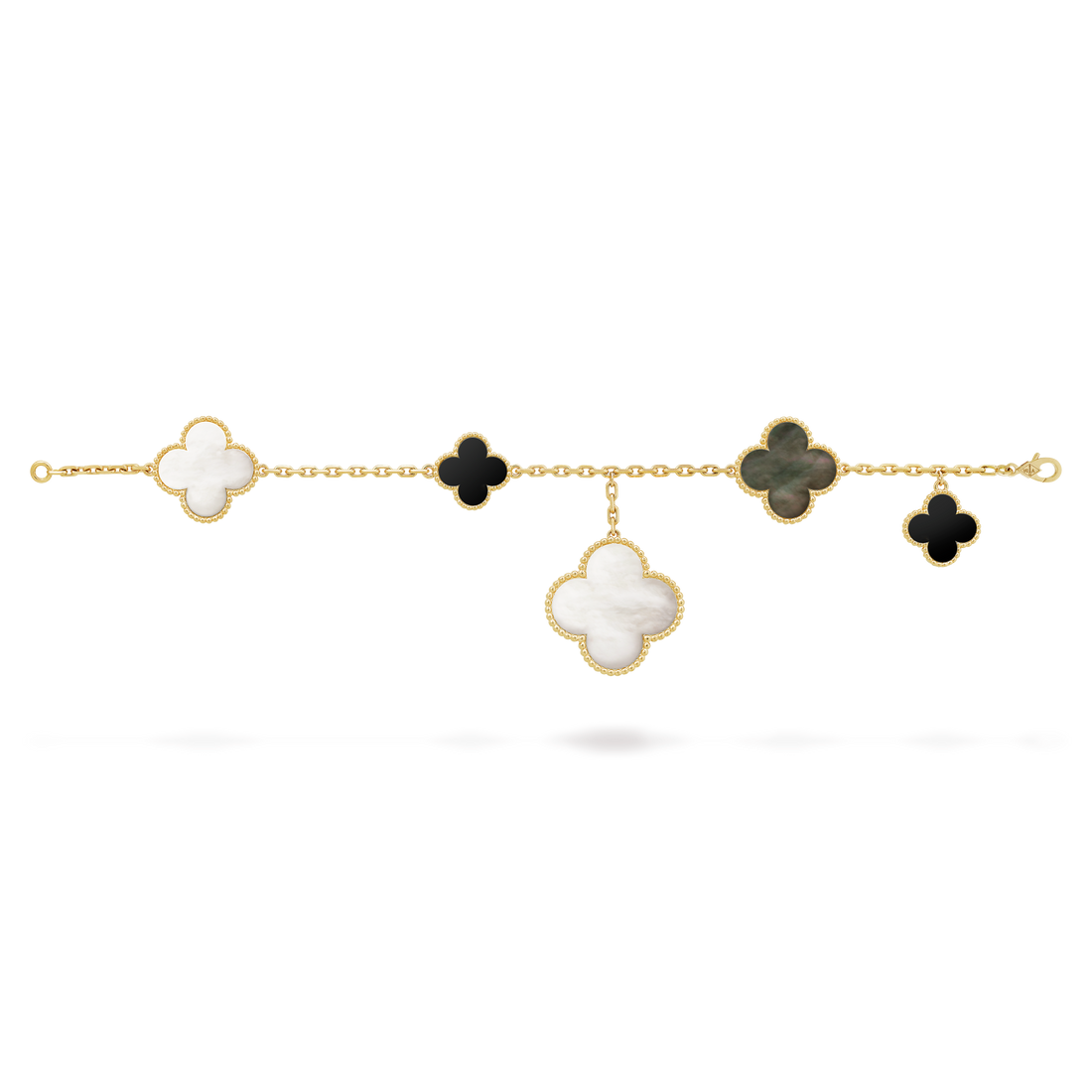 18K Magic Alhambra Five Motifs Bracelet