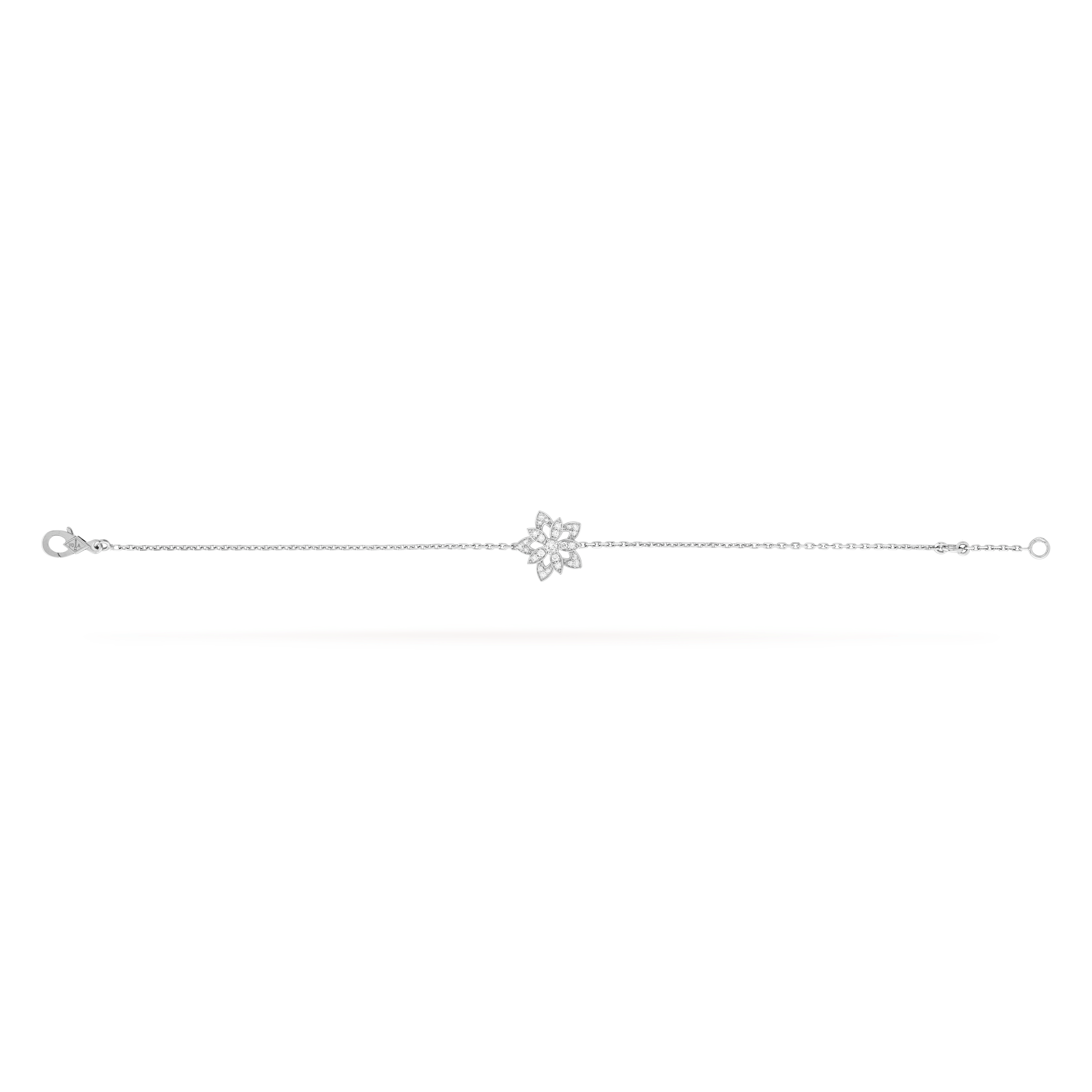 Roostick Lotus Openwork Pendant Bracelet