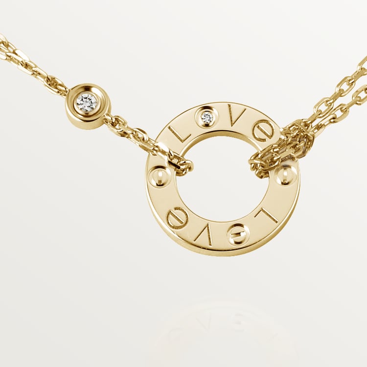 Roostick Love Two Diamond Necklace