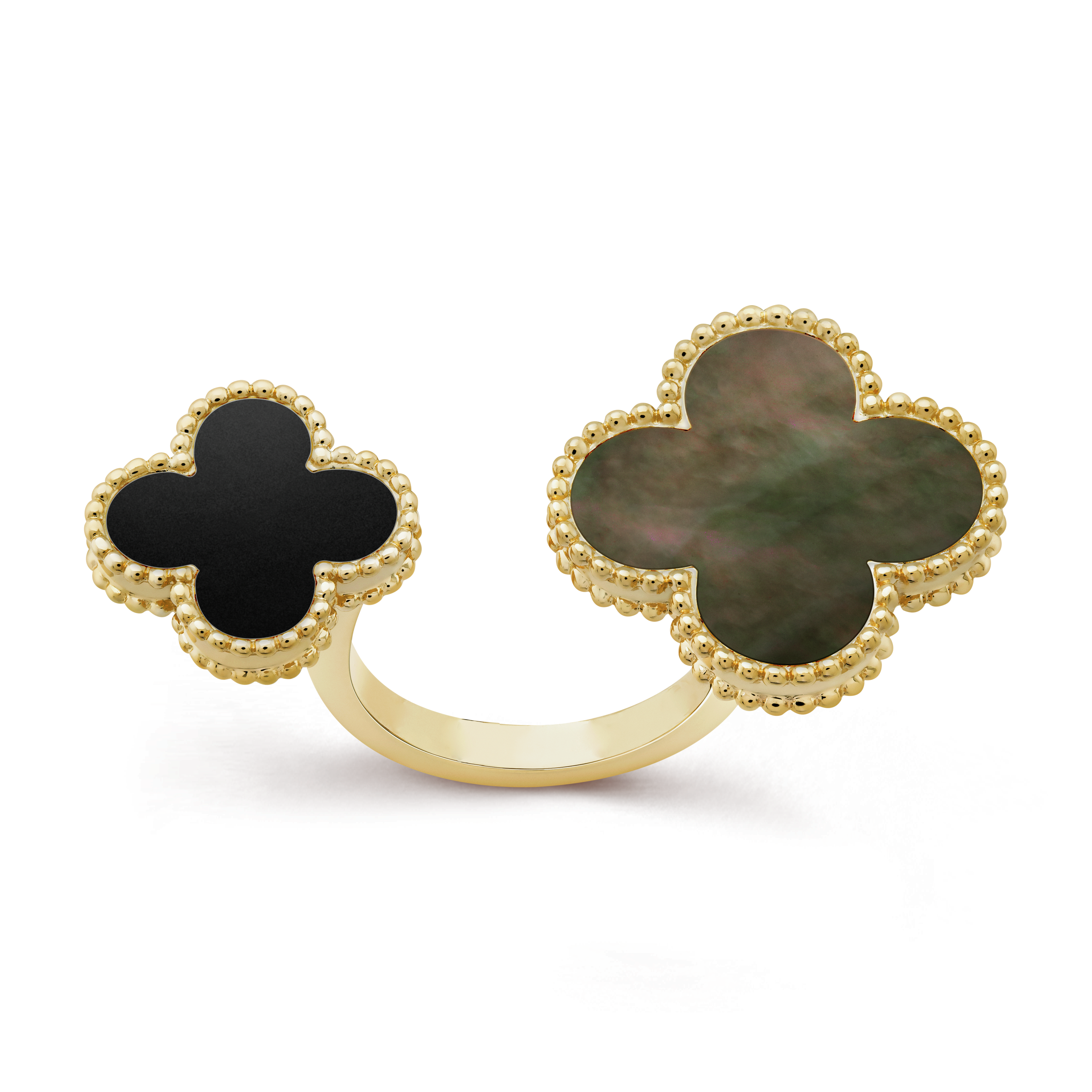 Roostick Magic Alhambra Clover Between The Finger Ring