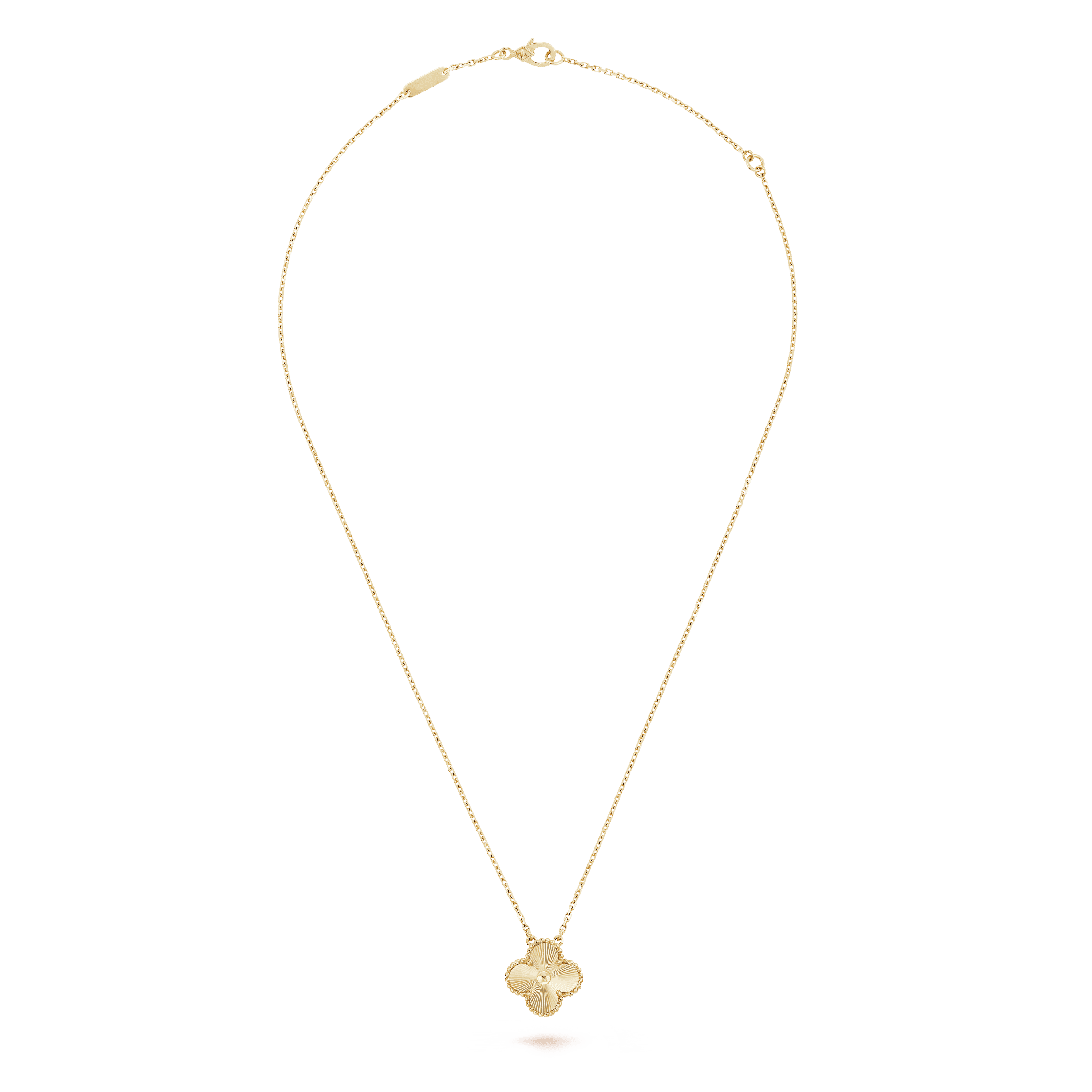 Roostick Vintage Alhambra Pendant Clover Necklace