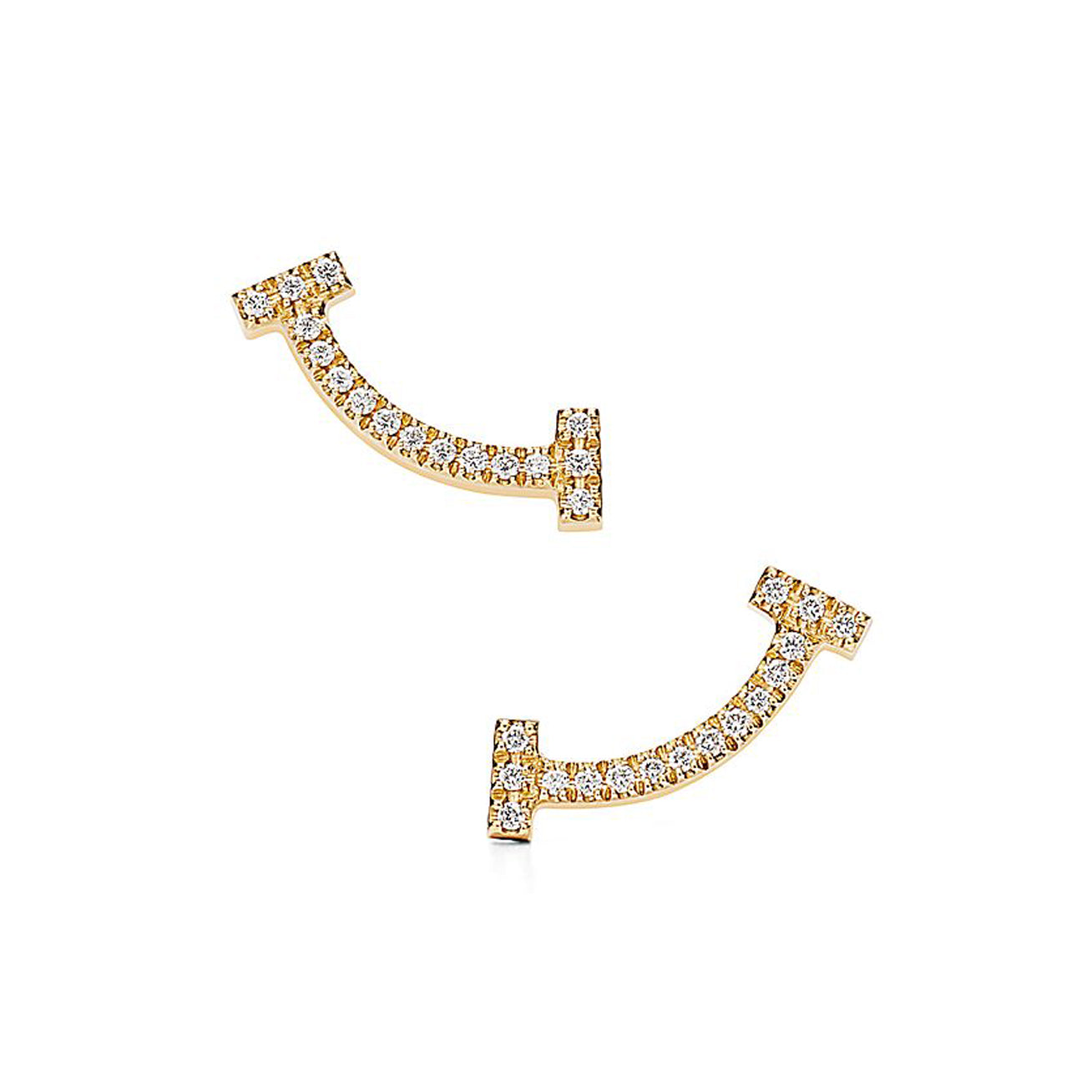 Roostick T Smile Diamonds Earrings