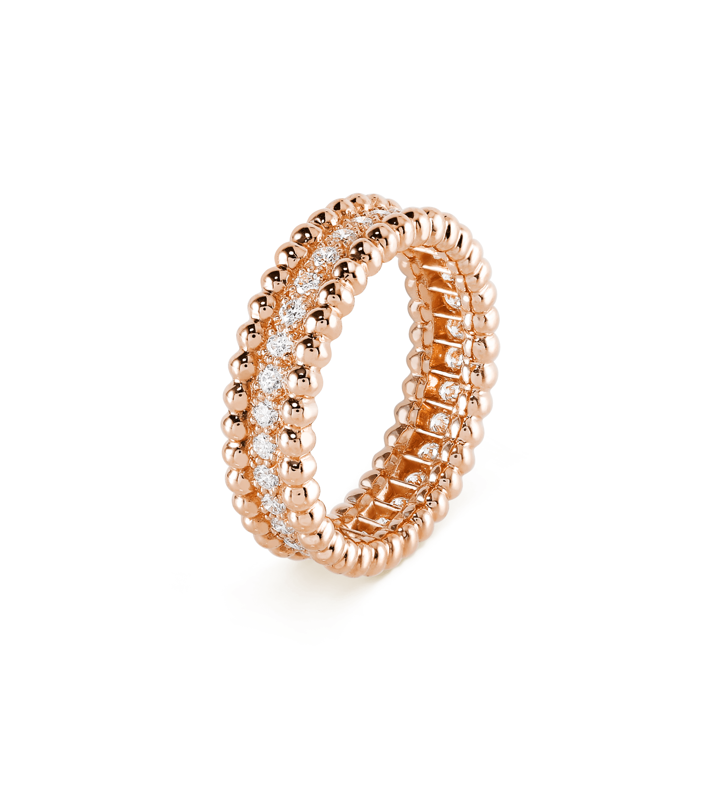 Roostick Perlée Diamonds Ring