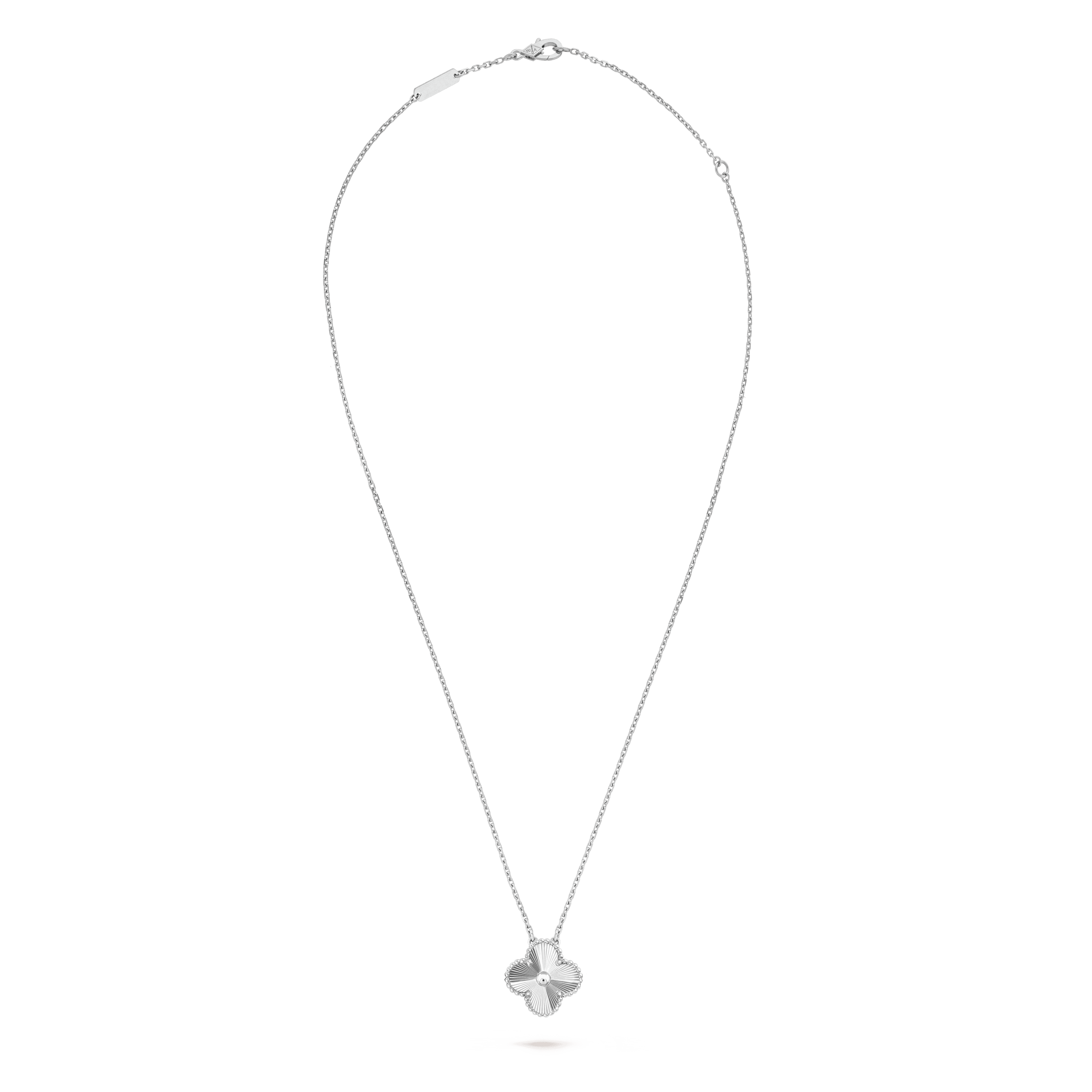 Roostick Vintage Alhambra Pendant Clover Necklace