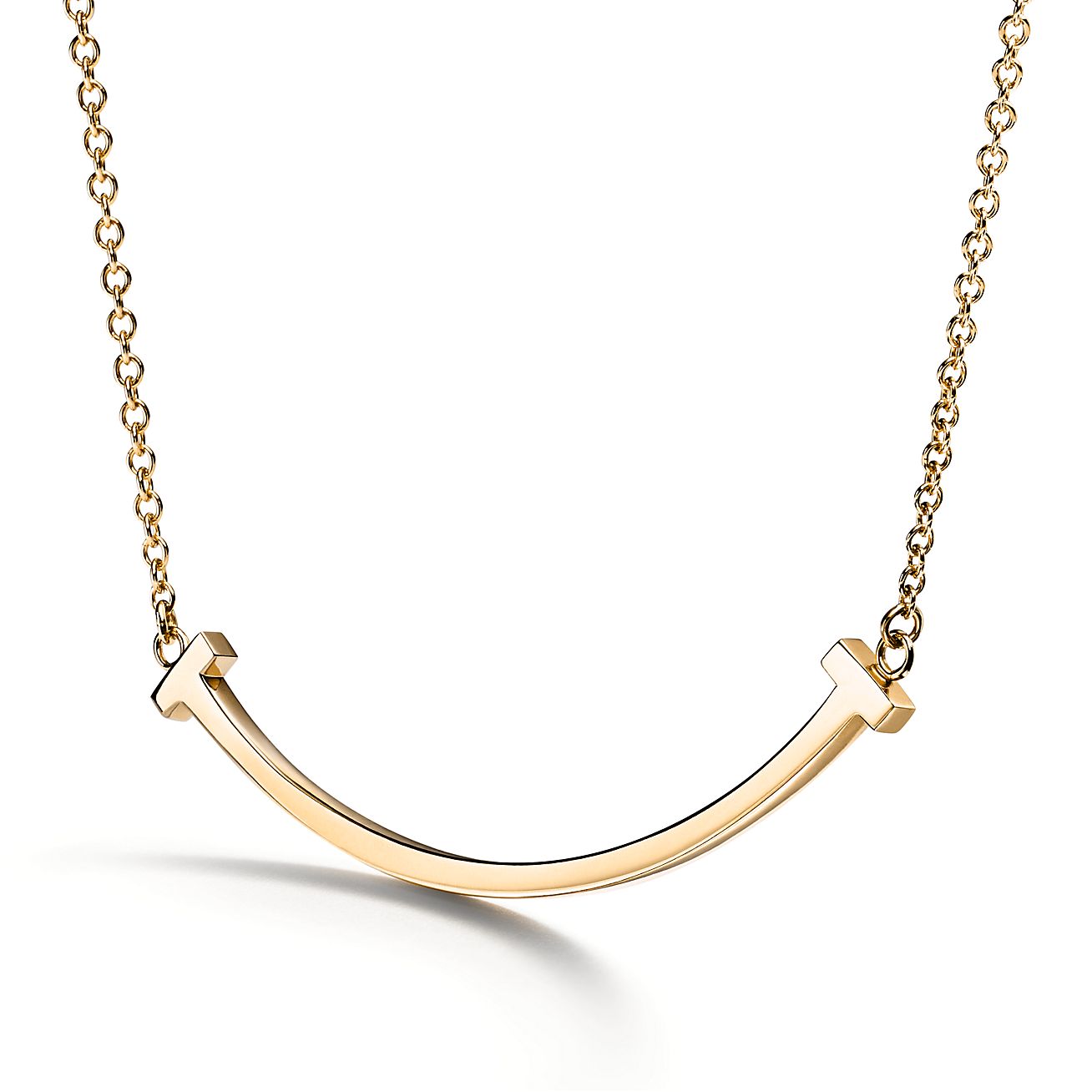 Roostick T Smile Pendant Necklace