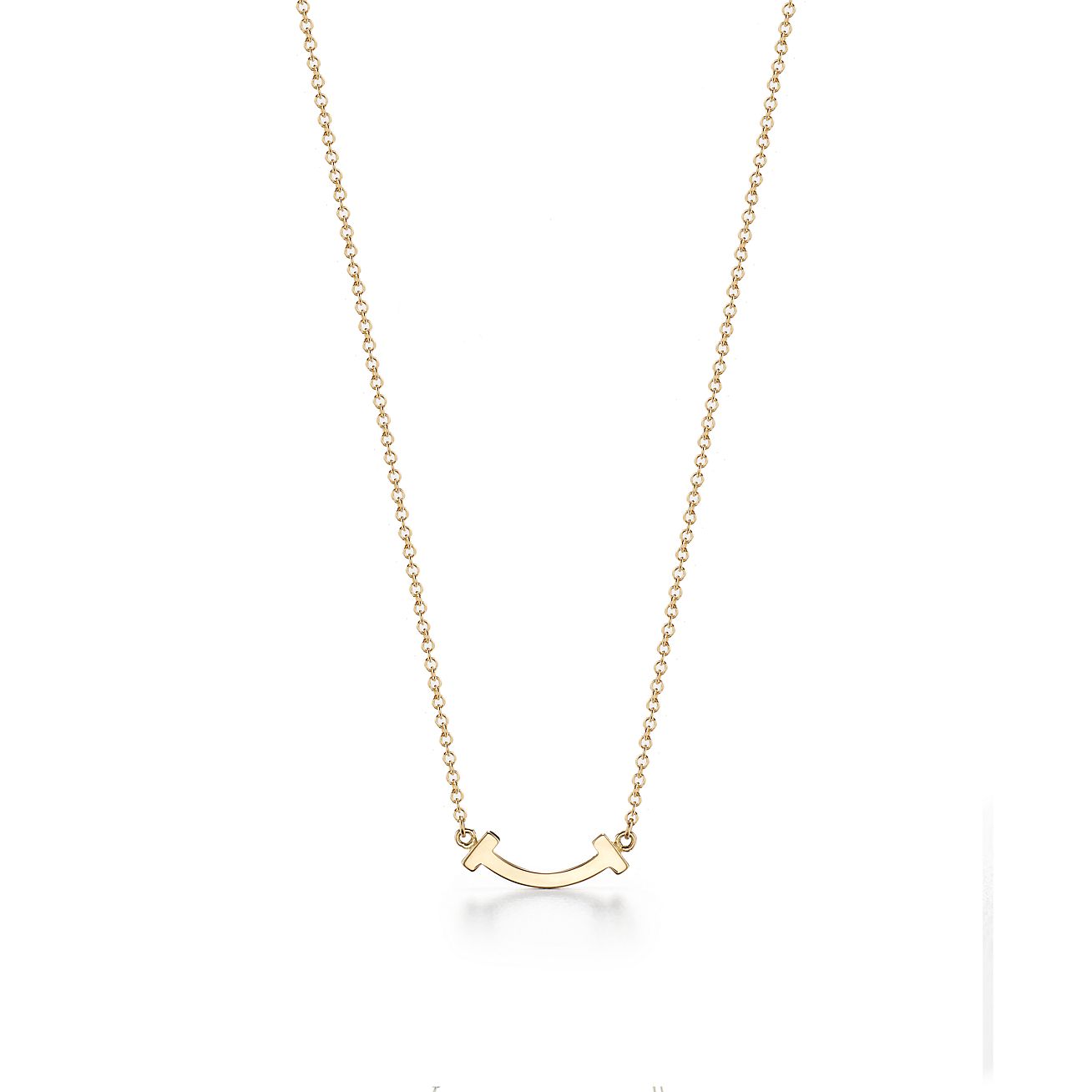 Roostick T Small Diamond Pendant Necklace
