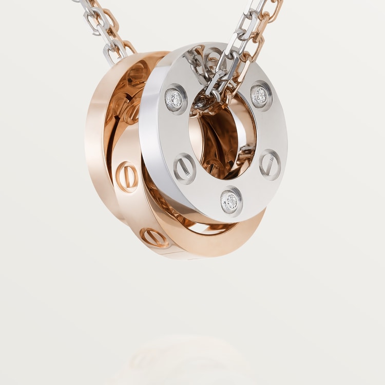 Roostick Love 6 Diamonds Necklace